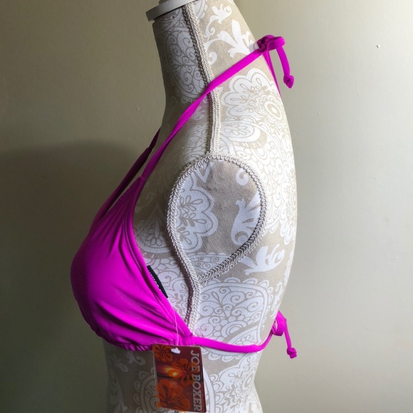 NWT Joe Boxer fusia swimsuit top - Picture 2 of 3